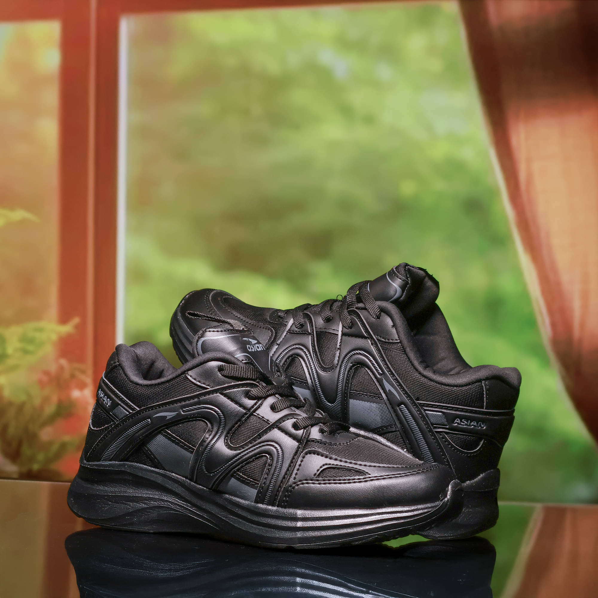 ASIAN - Black Women's Running Shoes ASIAN - Black Women's Running Shoes