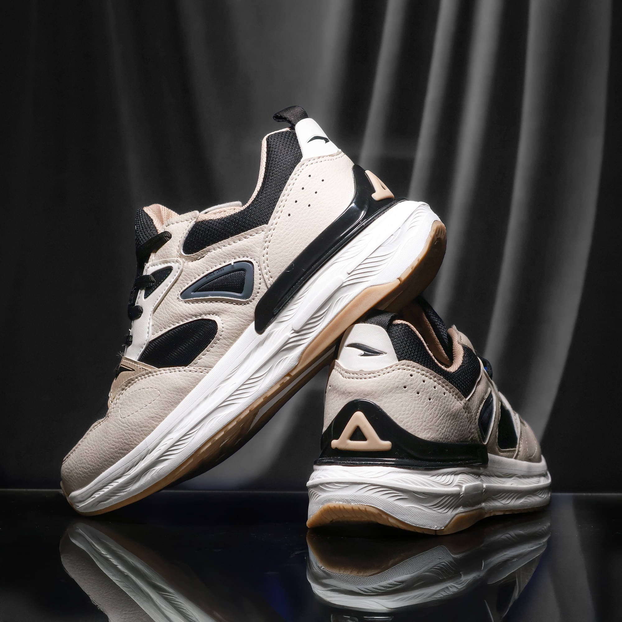     			ASIAN POWERKICK-51 Beige Men's Sneakers