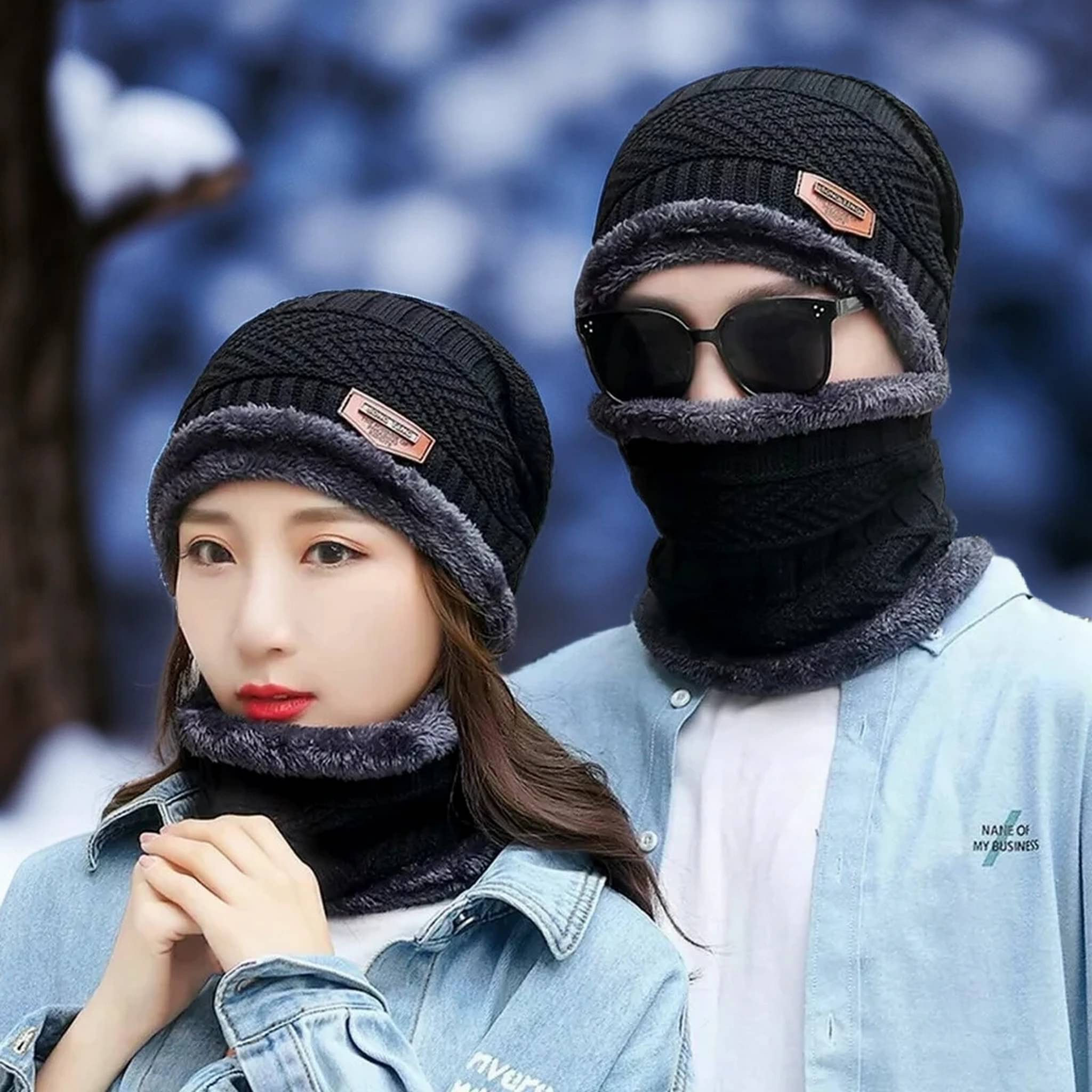 Adorazone Pack of 1 Cotton Blend Men's Hat ( Black ) Adorazone Pack of 1 Cotton Blend Men's Hat ( Black )