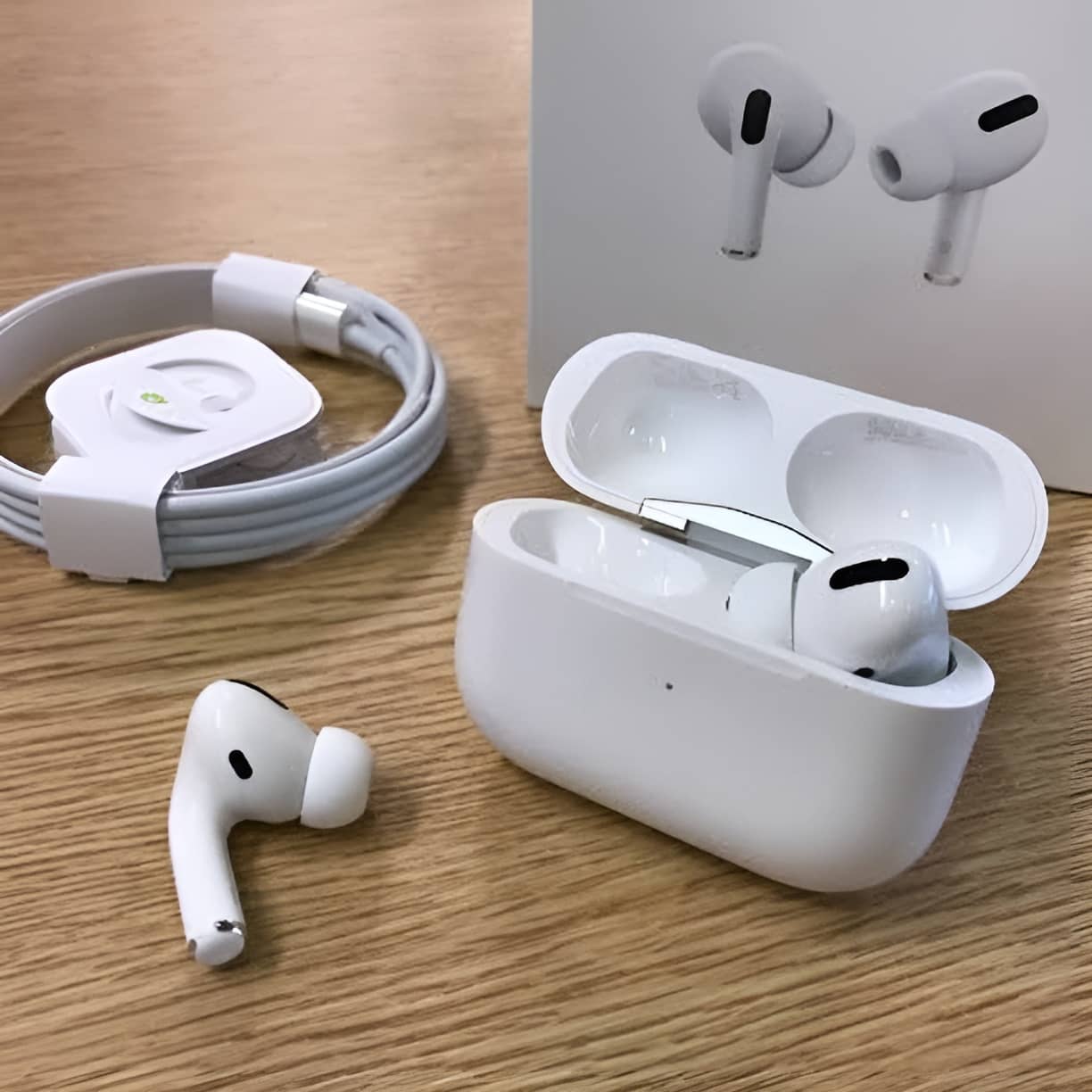 Buy AirPods Pro with Lightning Connector | Mic & High Bass Sound