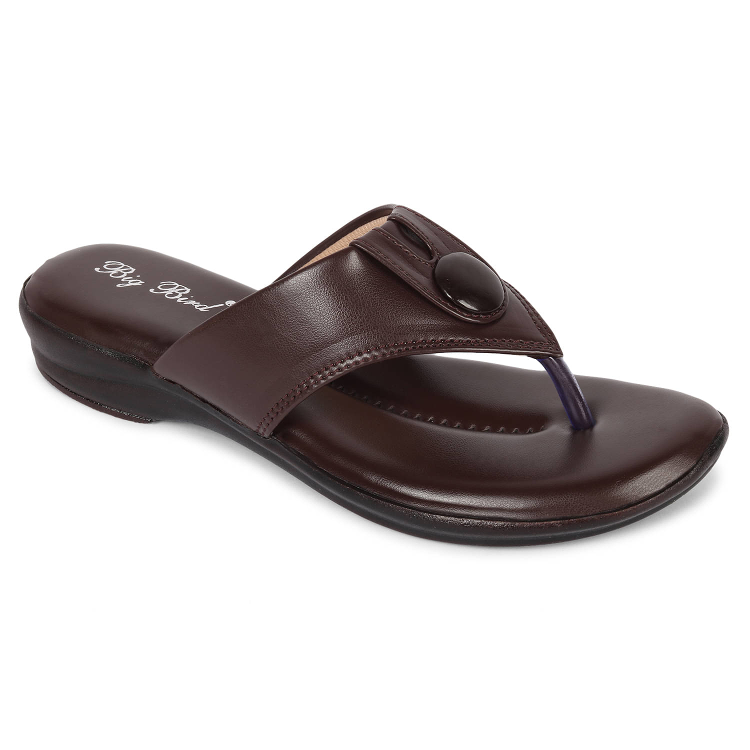     			BIG BIRD Brown Women's Flats