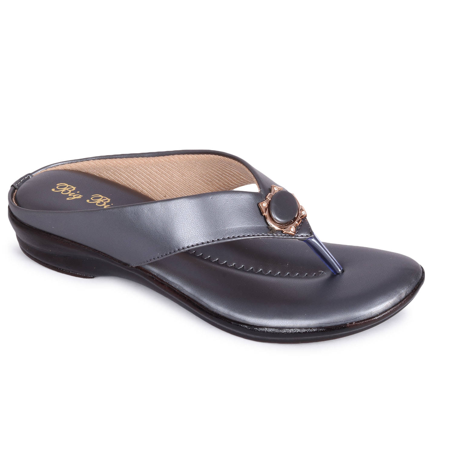     			BIG BIRD Gray Women's Flats