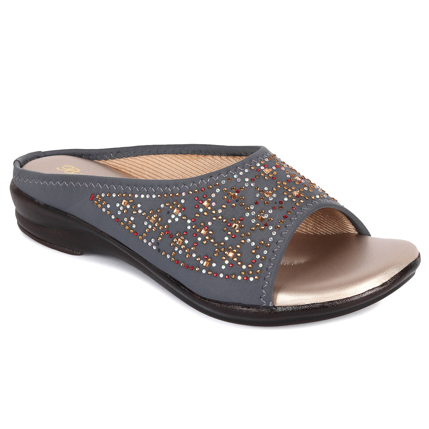     			BIG BIRD Gray Women's Flats