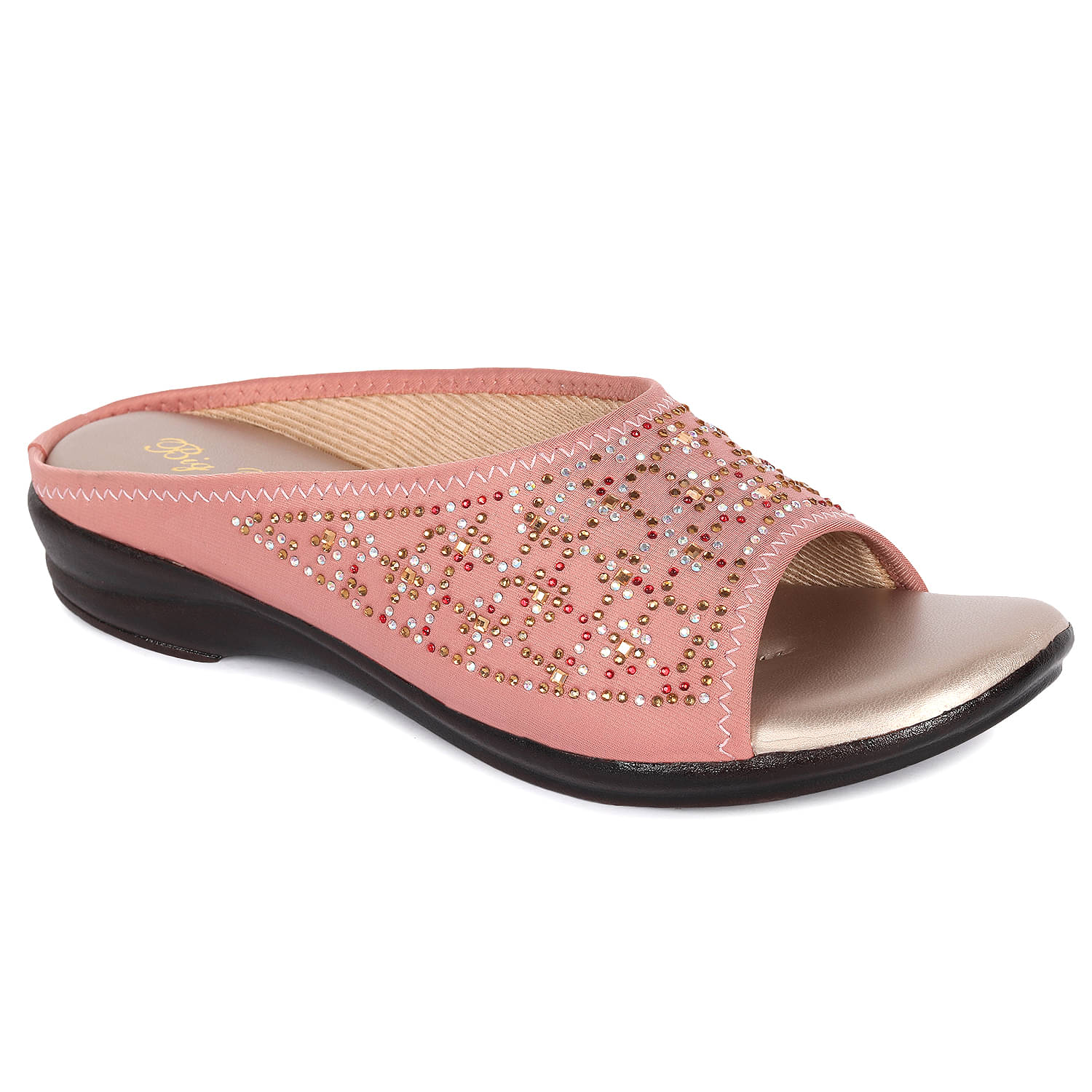     			BIG BIRD Pink Women's Flats