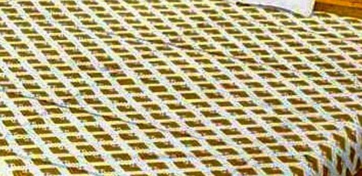 Batham Handloom Cotton 1 Double Bedsheet with 2 Pillow Covers ( Multicolor ) Batham Handloom Cotton 1 Double Bedsheet with 2 Pillow Covers ( Multicolor )