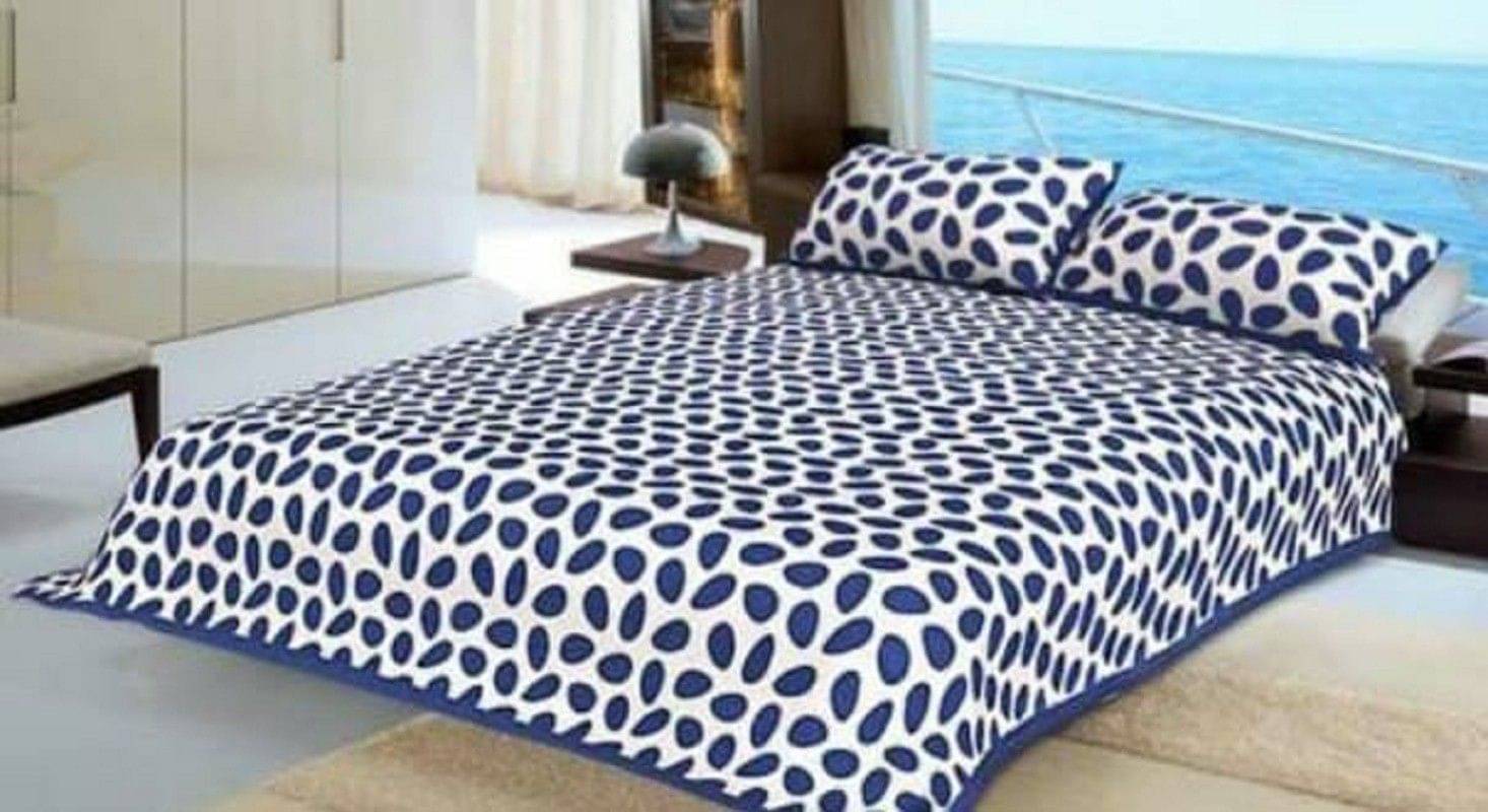 Batham Handloom Cotton 1 Double Bedsheet with 2 Pillow Covers ( Multicolor ) Batham Handloom Cotton 1 Double Bedsheet with 2 Pillow Covers ( Multicolor )