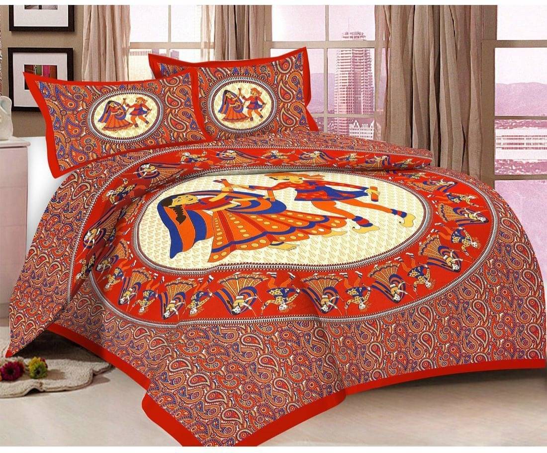 Batham Handloom Cotton 1 Single Bedsheet with 1 Pillow Cover ( Brown ) Batham Handloom Cotton 1 Single Bedsheet with 1 Pillow Cover ( Brown )