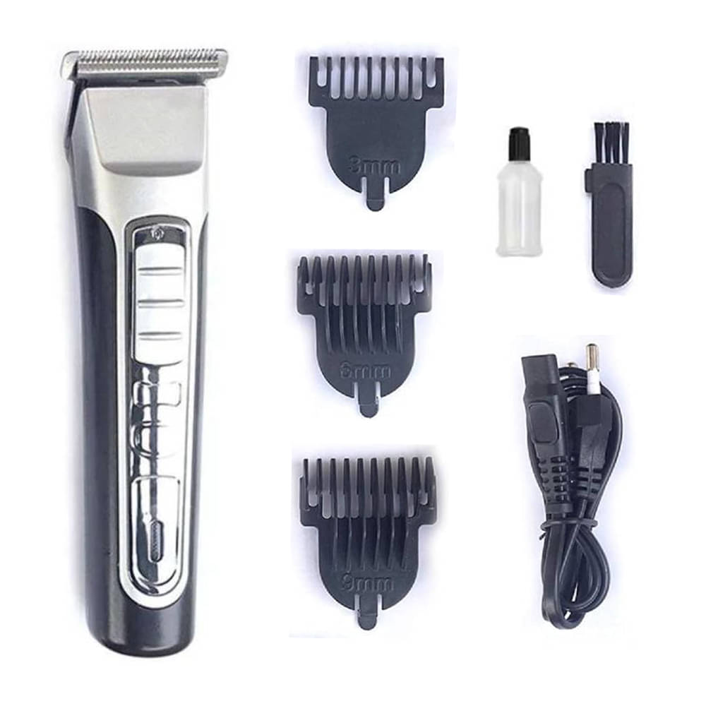     			CRS trimmer for men Silver Cordless Clipper With 60 minutes Runtime