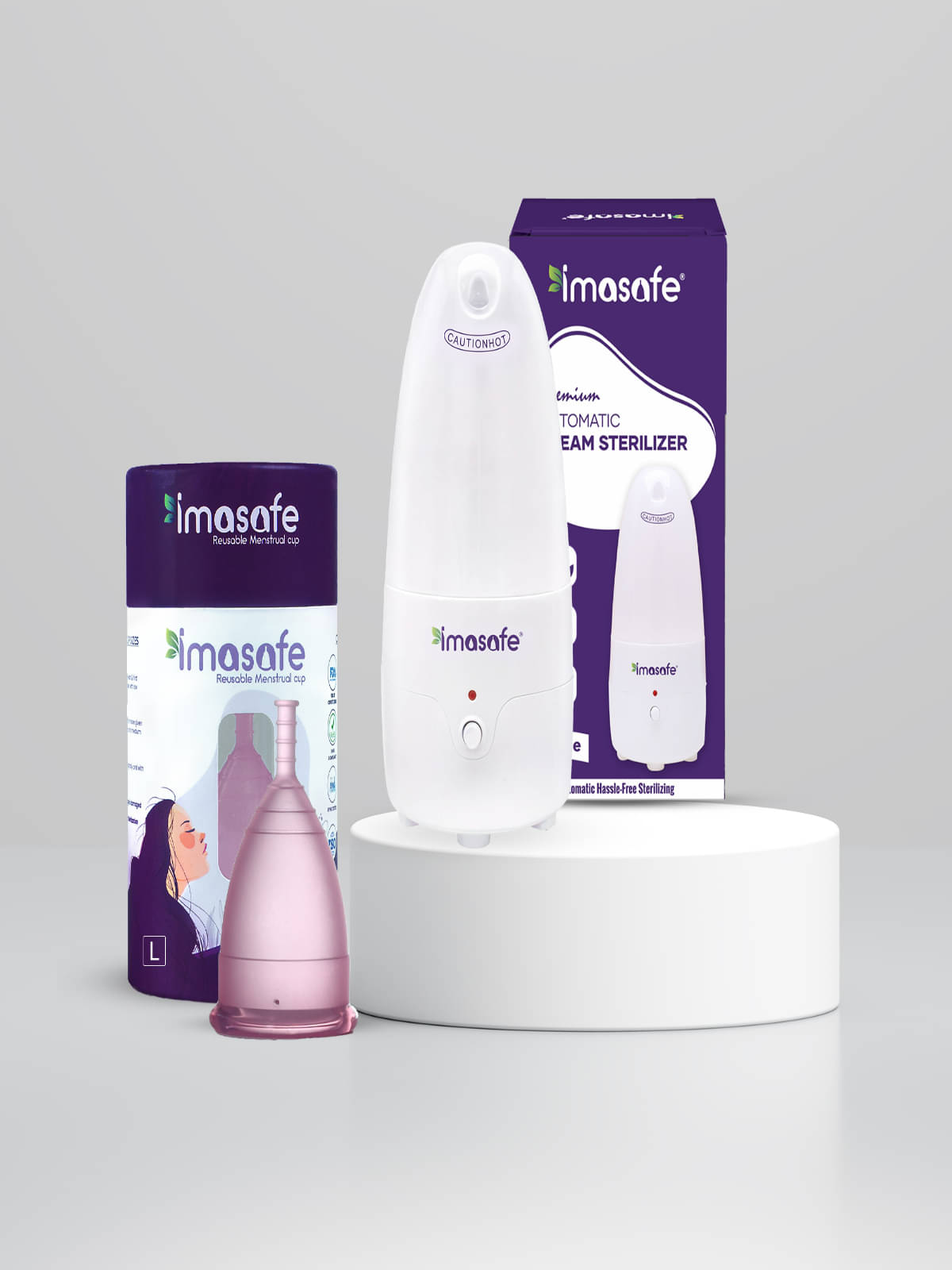 Imasafe Silicone Reusable Menstrual Cup Cleanser Large ( Pack of 1 ) Imasafe Silicone Reusable Menstrual Cup Cleanser Large ( Pack of 1 )