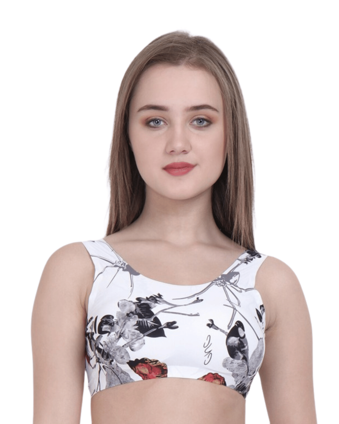     			Kesar Lingeries Pack of 1 Cotton Non Padded T-Shirt Bra For Women ( White )