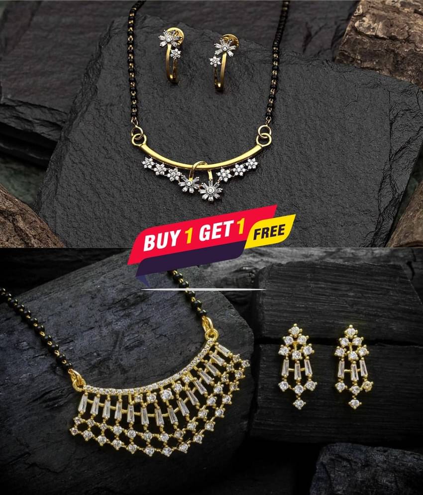     			MGSV Gold Alloy Necklace Set ( Pack of 1 )