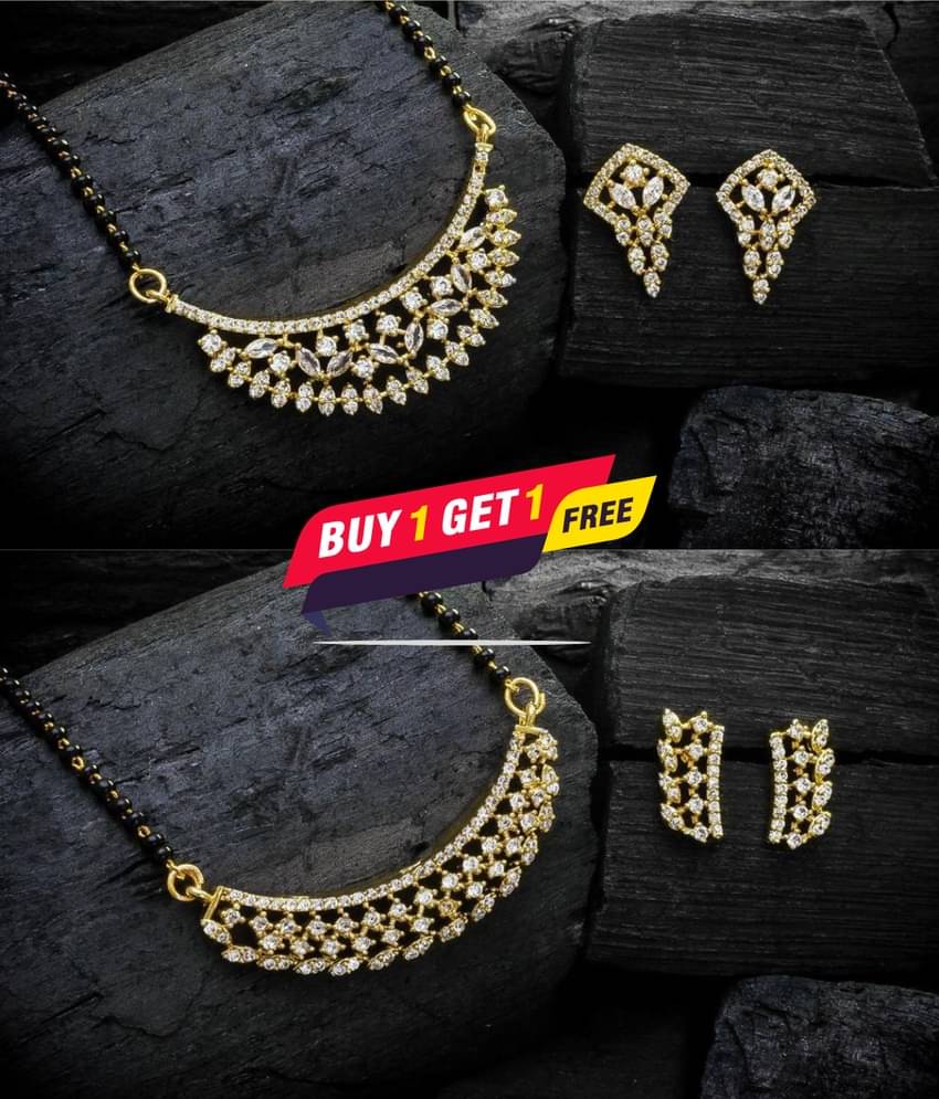     			MGSV Gold Alloy Necklace Set ( Pack of 1 )