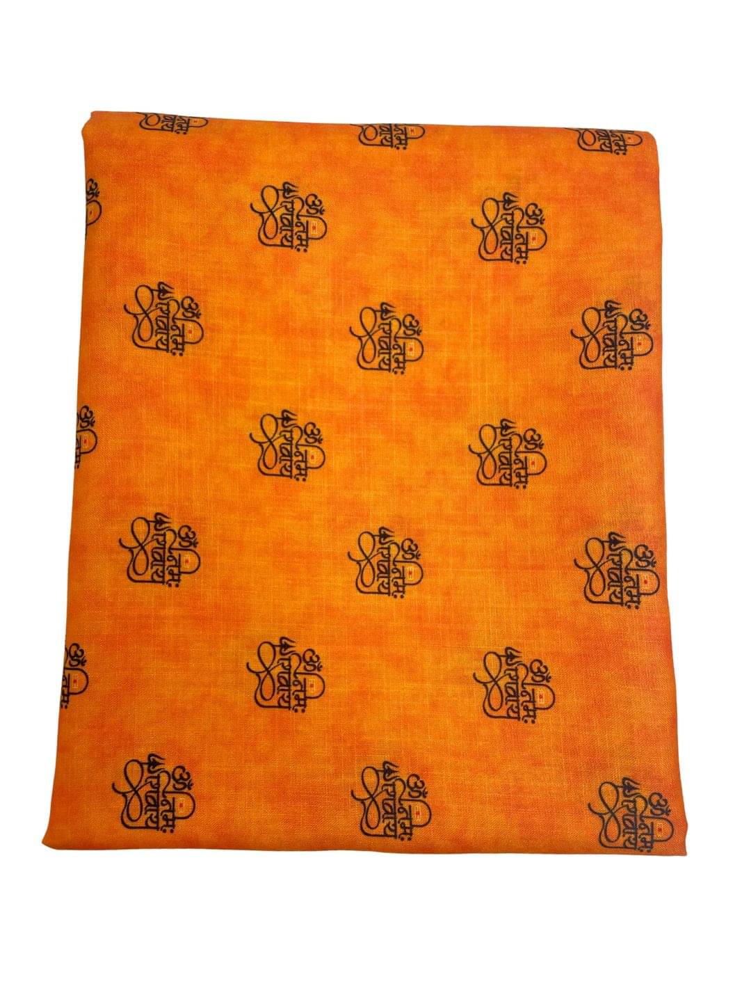     			Maharaja Orange Cotton Blend Men's Unstitched Kurta ( Pack of 1 )