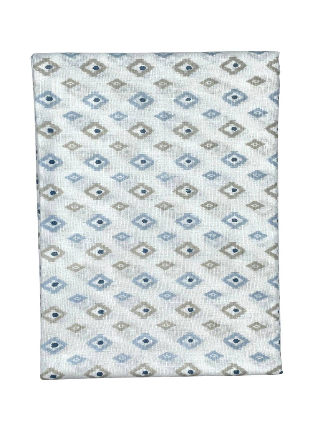     			Maharaja White Cotton Blend Men's Unstitched Kurta ( Pack of 1 )