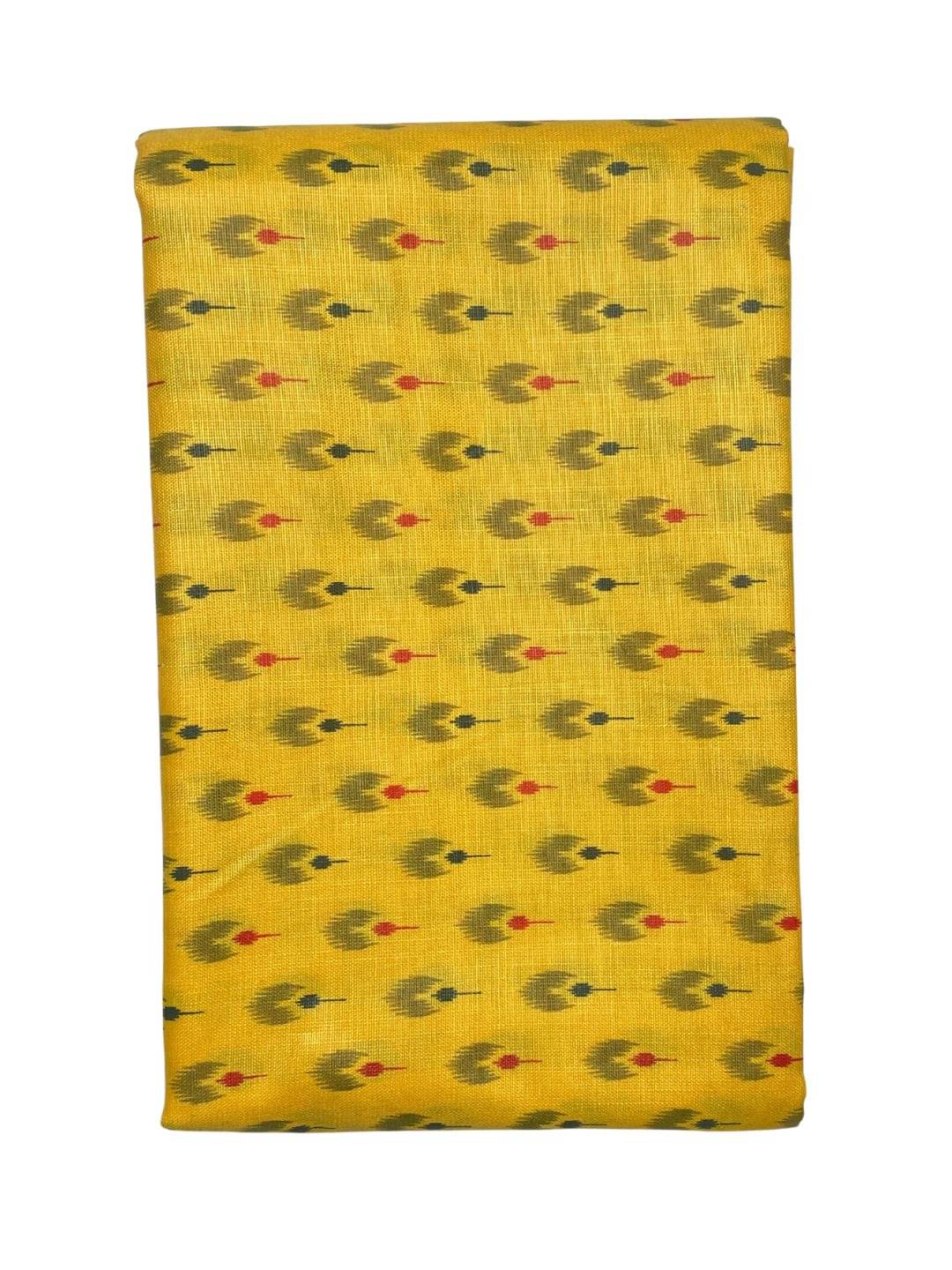     			Maharaja Yellow Cotton Blend Men's Unstitched Kurta ( Pack of 1 )