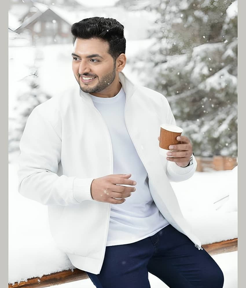 PLUS PARADISE Polyester Men's Windcheater Jacket - White ( Pack of 1 ) - Jackets & Coats | Buy online on ZillyBuy