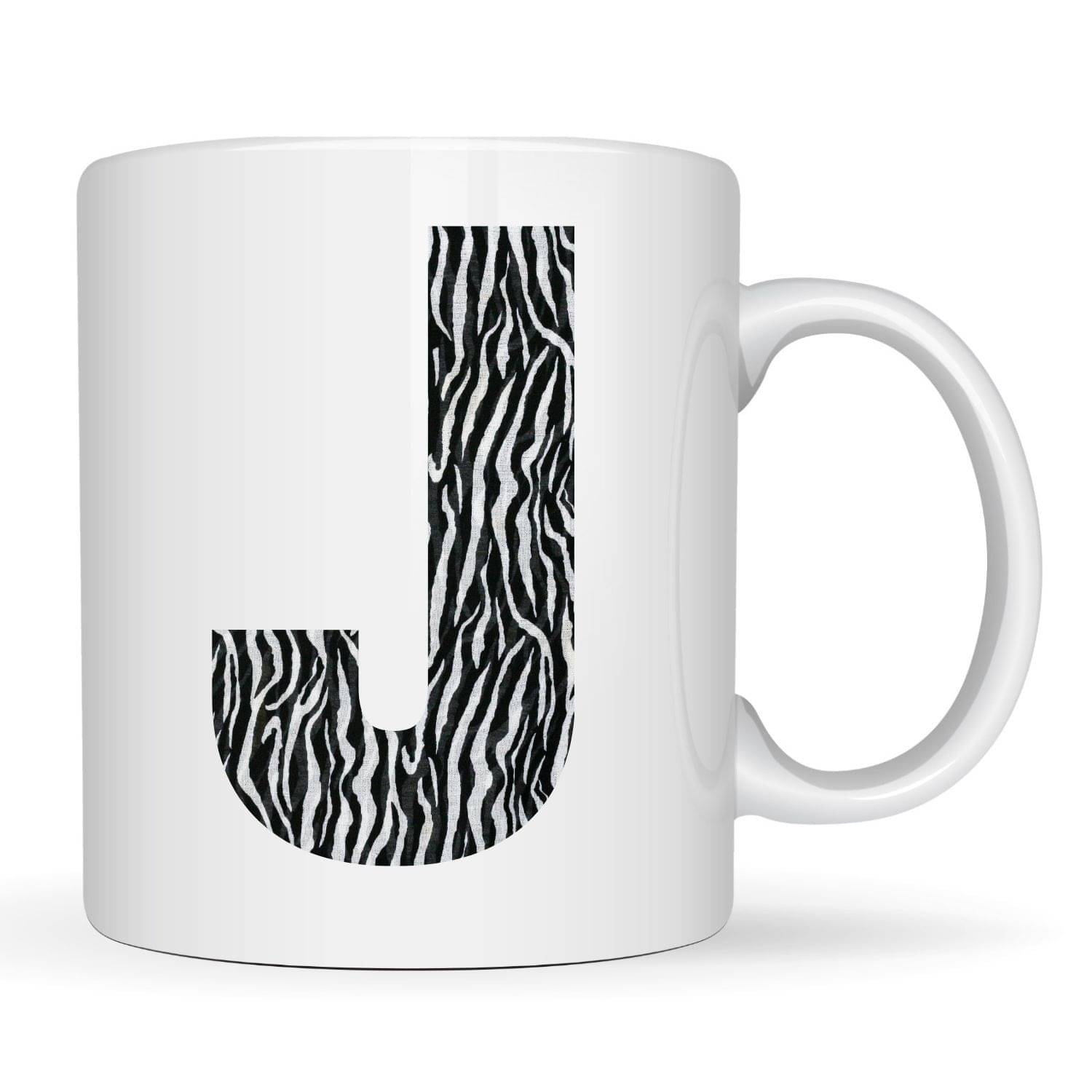     			Ridaa Animal Skin J Ceramic Coffee Mug 350 mL ( Pack of 1 )