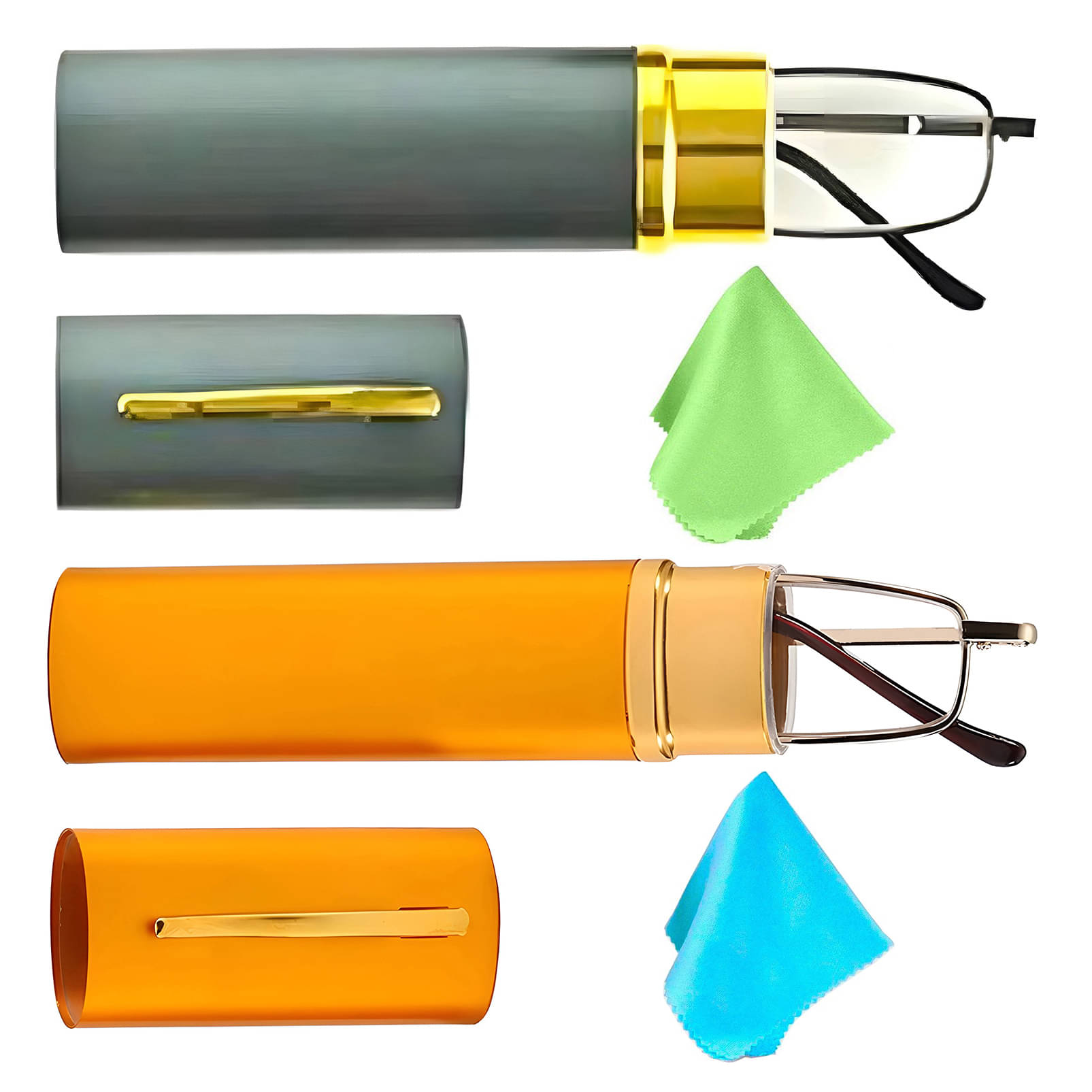     			Savy Rectangle Full Rim Reading Glasses