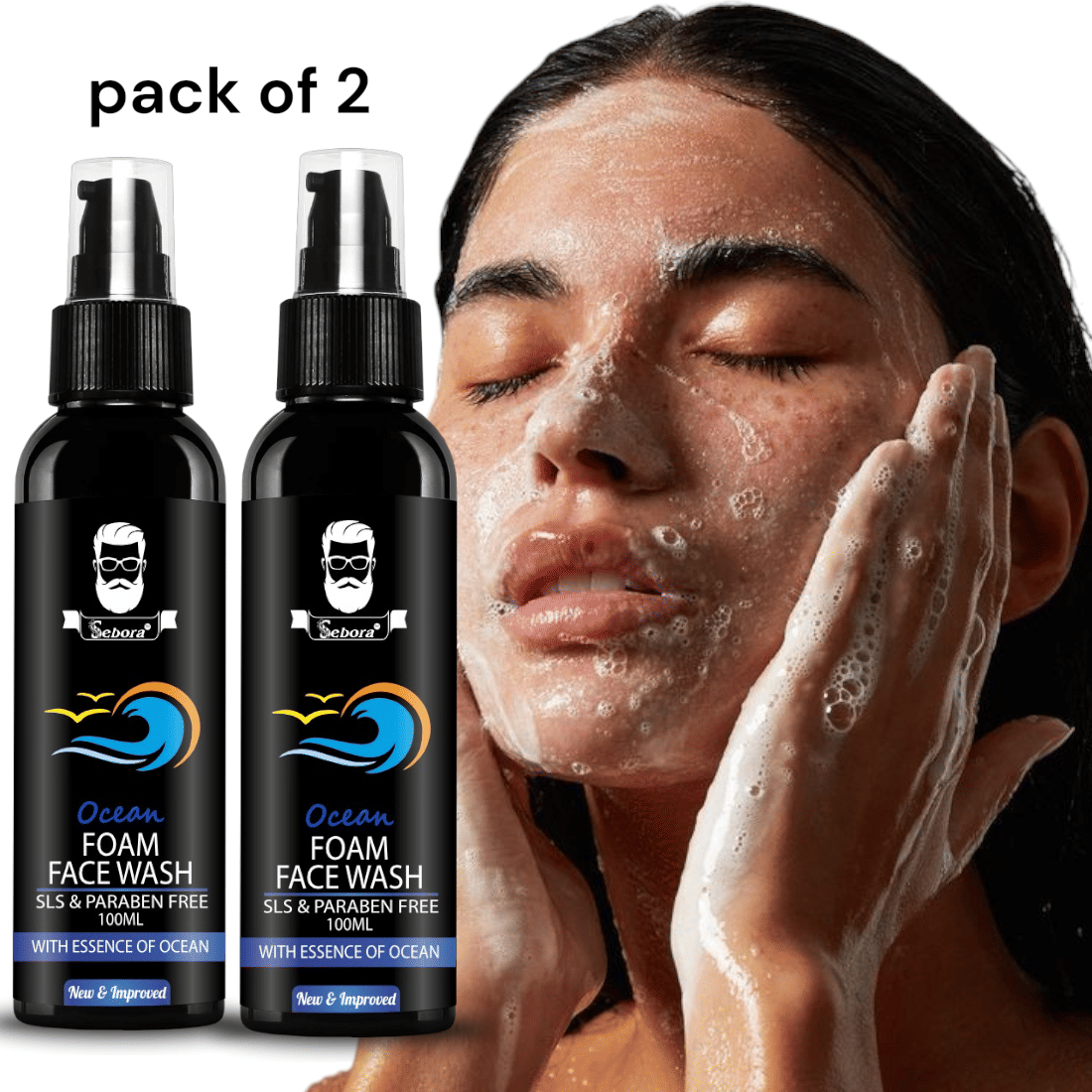     			Sebora - Refreshing Face Wash For All Skin Type ( Pack of 2 )