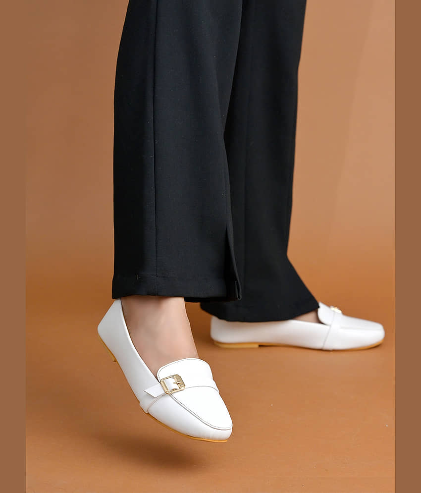 Shoetopia White Women's Casual Ballerinas - Casual Shoes | Buy online on ZillyBuy