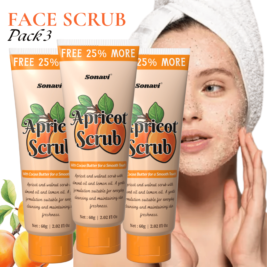 Sonavi Blackhead Removal Scrub & Exfoliators For Men & Women ( Pack of 3 ) Sonavi Blackhead Removal Scrub & Exfoliators For Men & Women ( Pack of 3 )