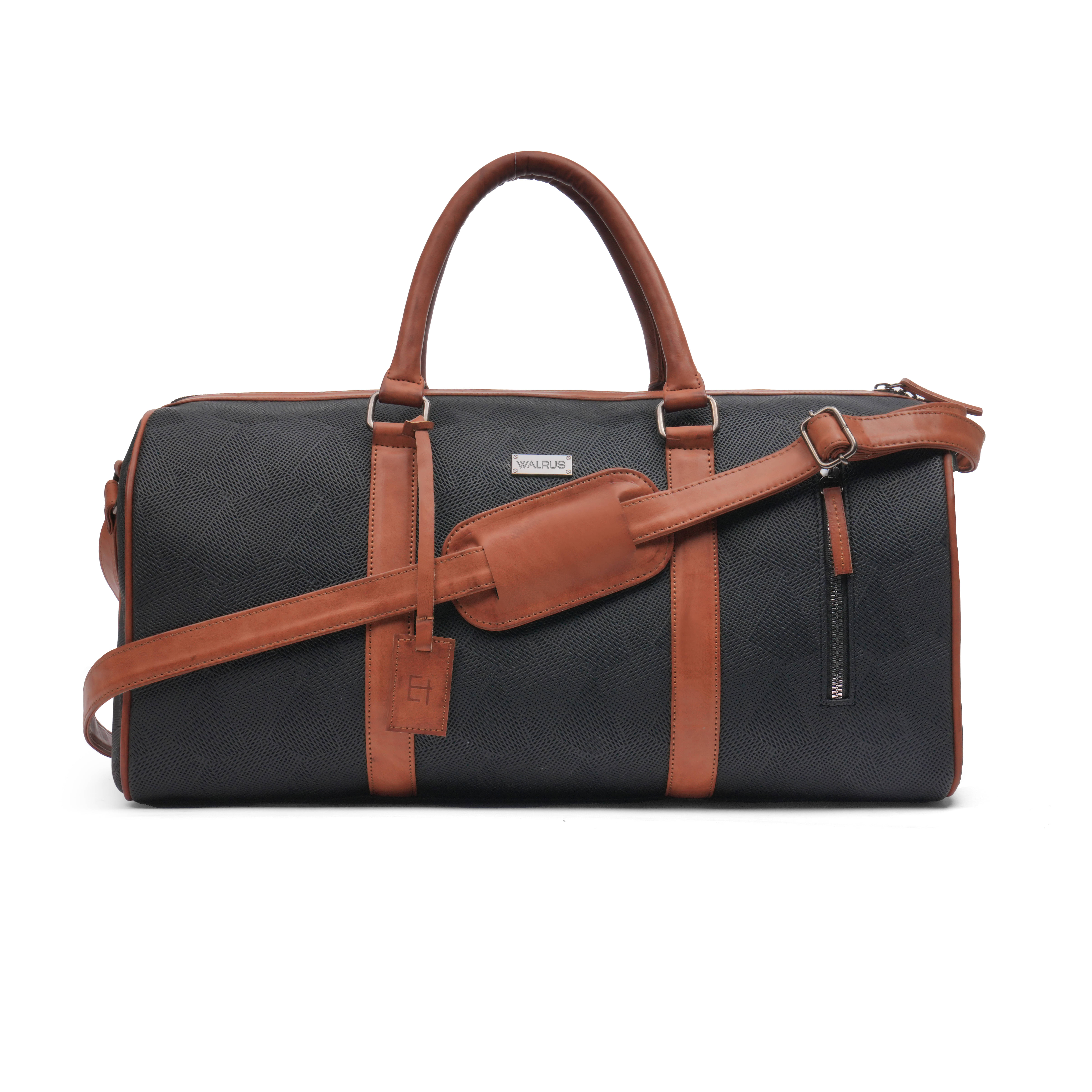     			Walrus 22 Ltrs Black Artificial Leather Duffle Bag