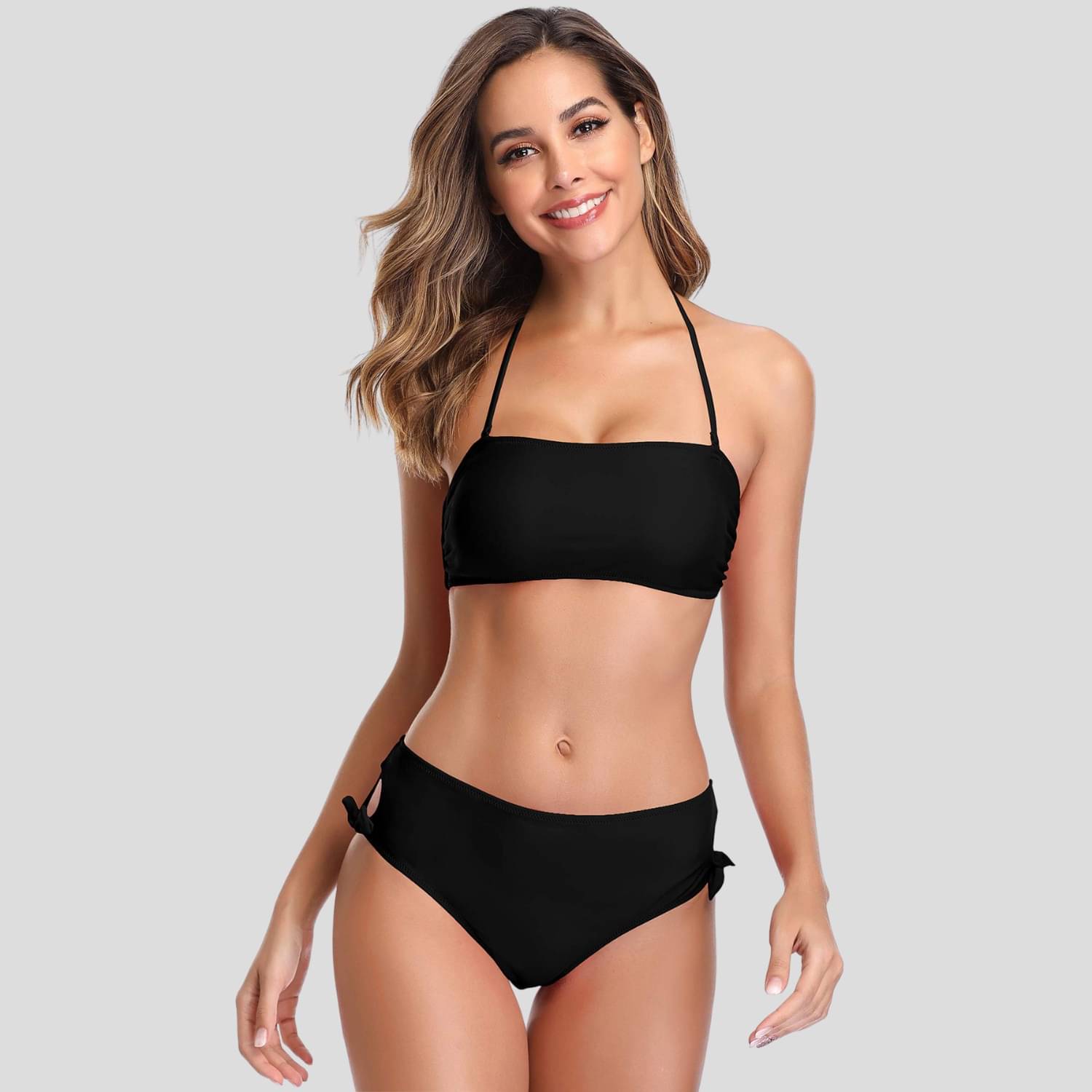     			Zerjama Nylon Black Bikini -