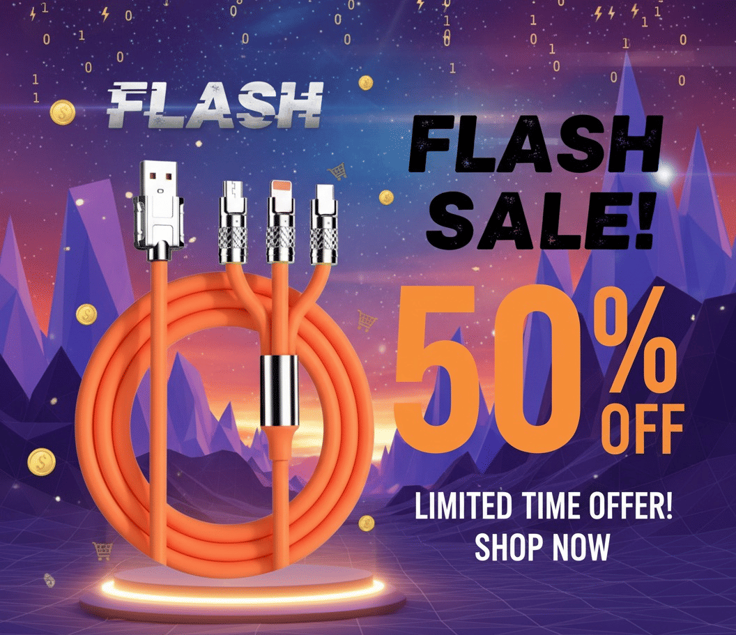 3-in-1 Multi Device Fast Charging Data Cable 3-in-1 Multi Device Fast Charging Data Cable