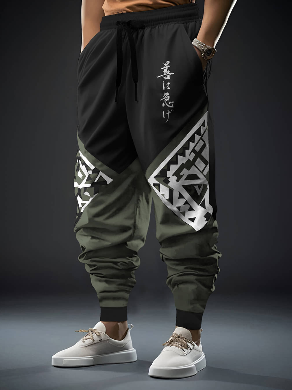     			AIFEES Multicolor 2 Cotton Blend Men's Trackpants ( Pack of 1 )