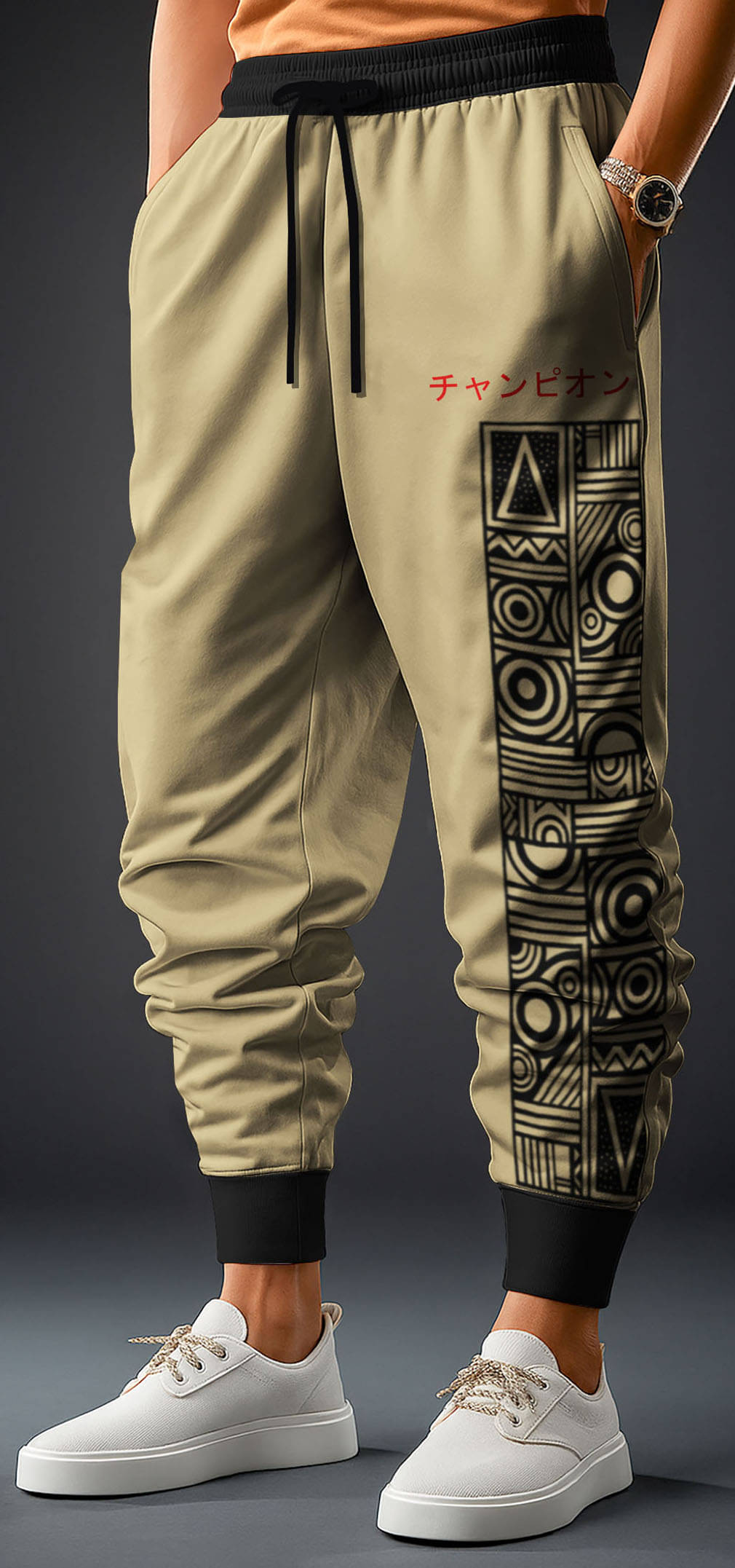     			AIFEES Multicolor Cotton Blend Men's Trackpants ( Pack of 1 )