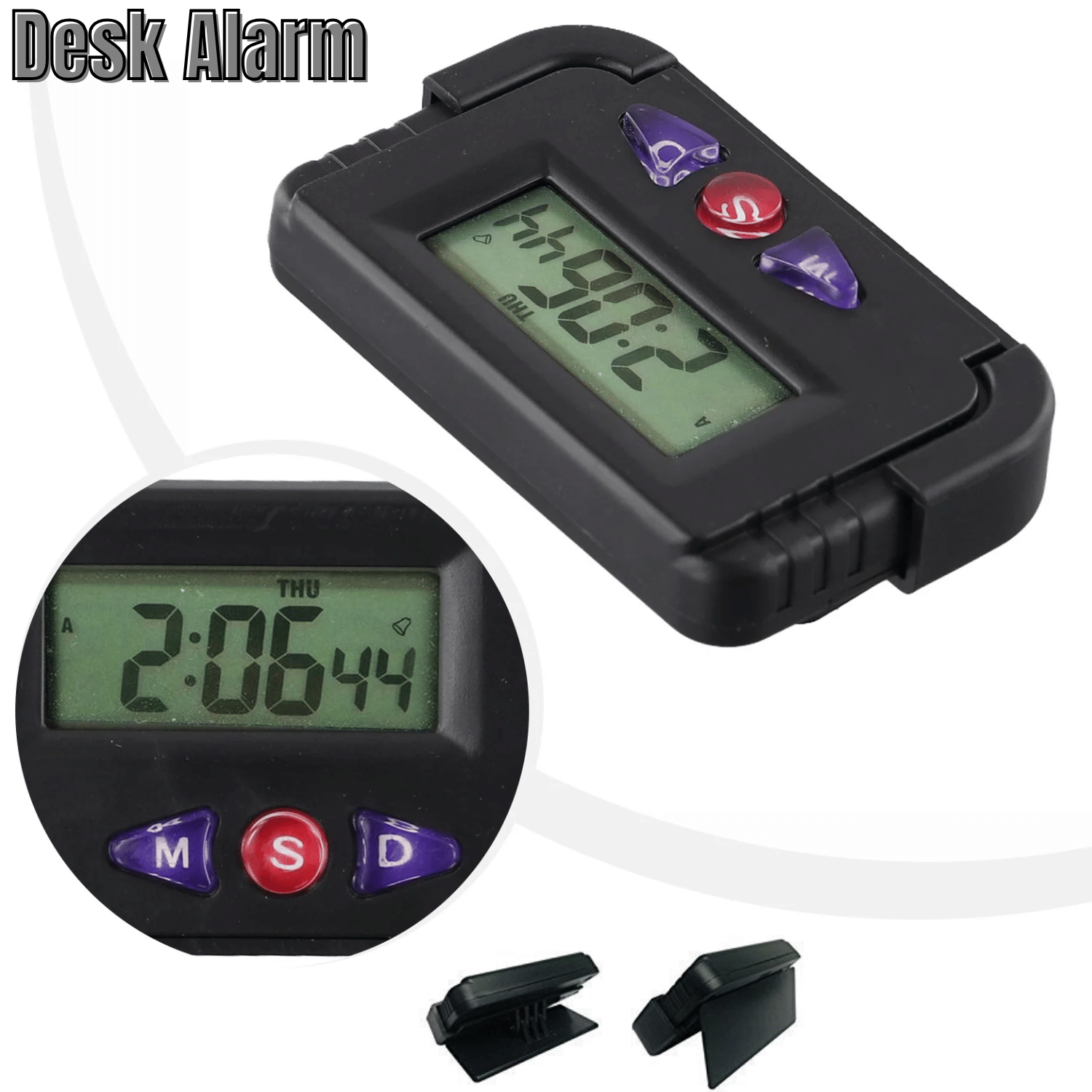 AKSMIT Digital Timer Alarm Clock Alarm Clock - Pack of 1 AKSMIT Digital Timer Alarm Clock Alarm Clock - Pack of 1