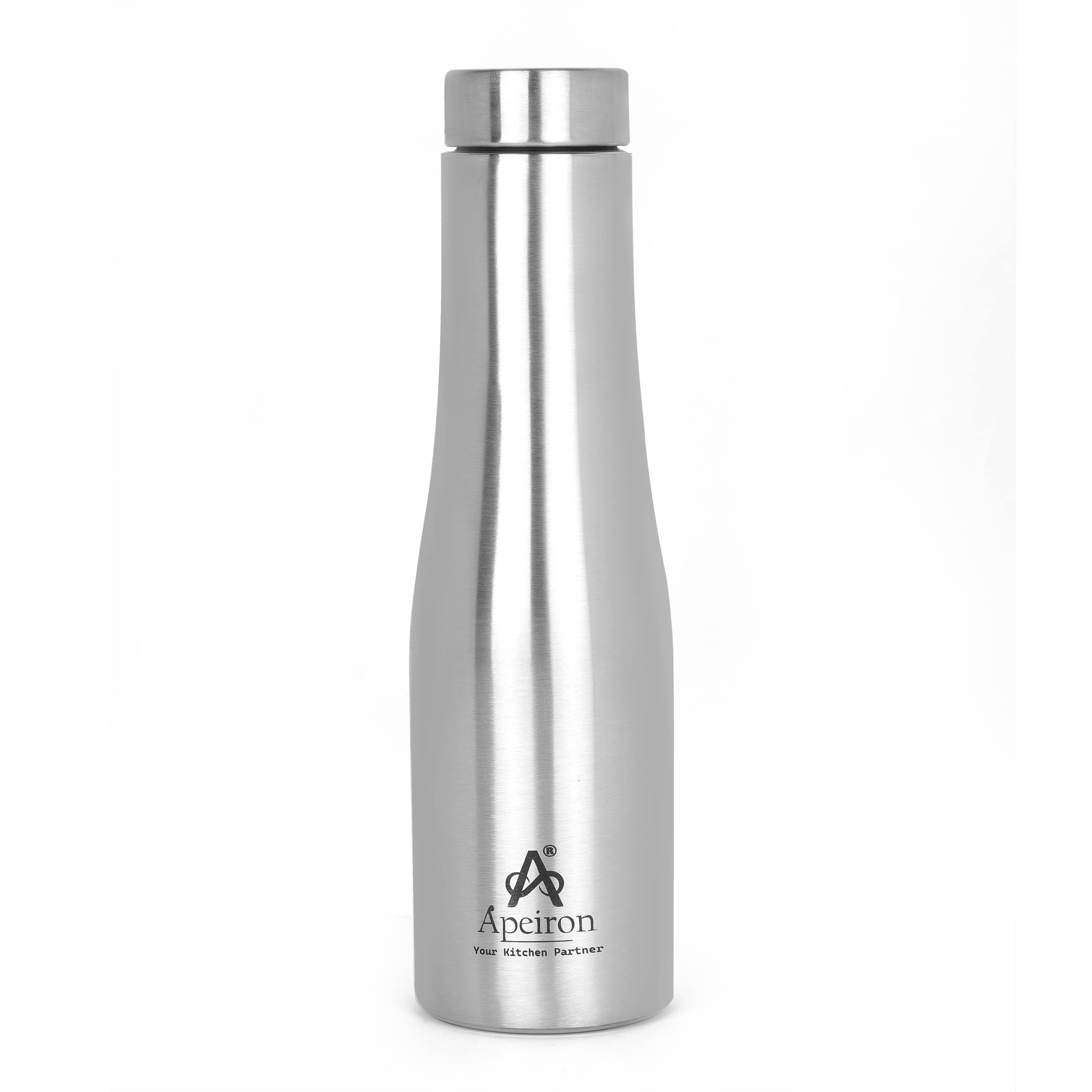     			APEIRON Single Wall Bottle  Silver Stainless Steel Fridge Water Bottle 1000 mL ( Set of 1 )