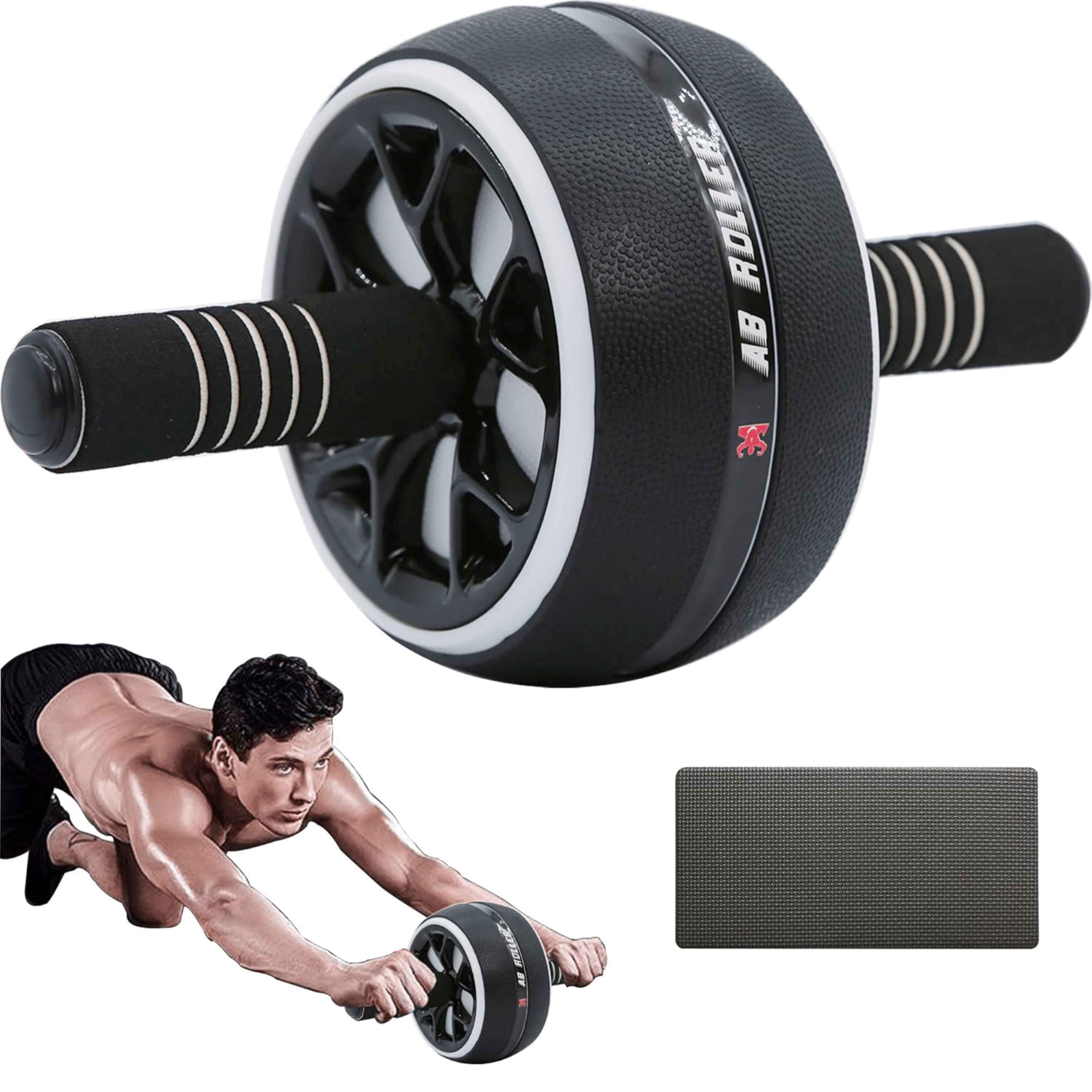 Ab Roller Wheel for Home Gym – Core Strength Trainer for Abs & Fitness Exercise Ab Roller Wheel for Home Gym – Core Strength Trainer for Abs & Fitness Exercise