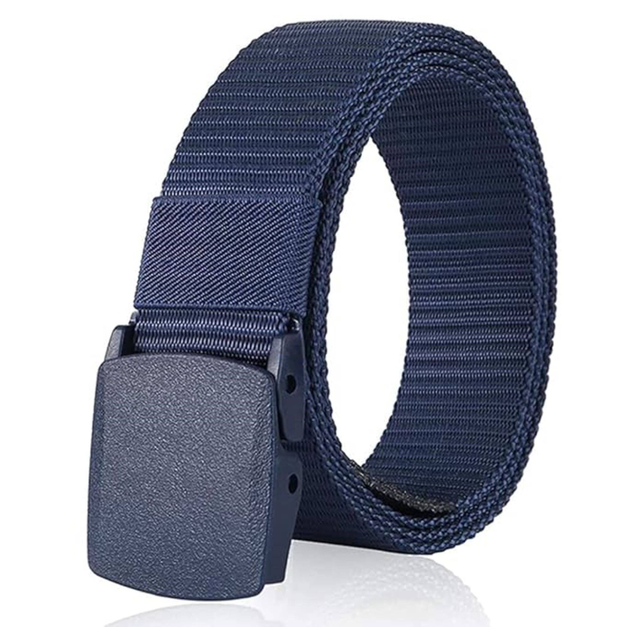     			Adorazone - Blue Nylon Men's Formal Belt ( Pack of 1 )