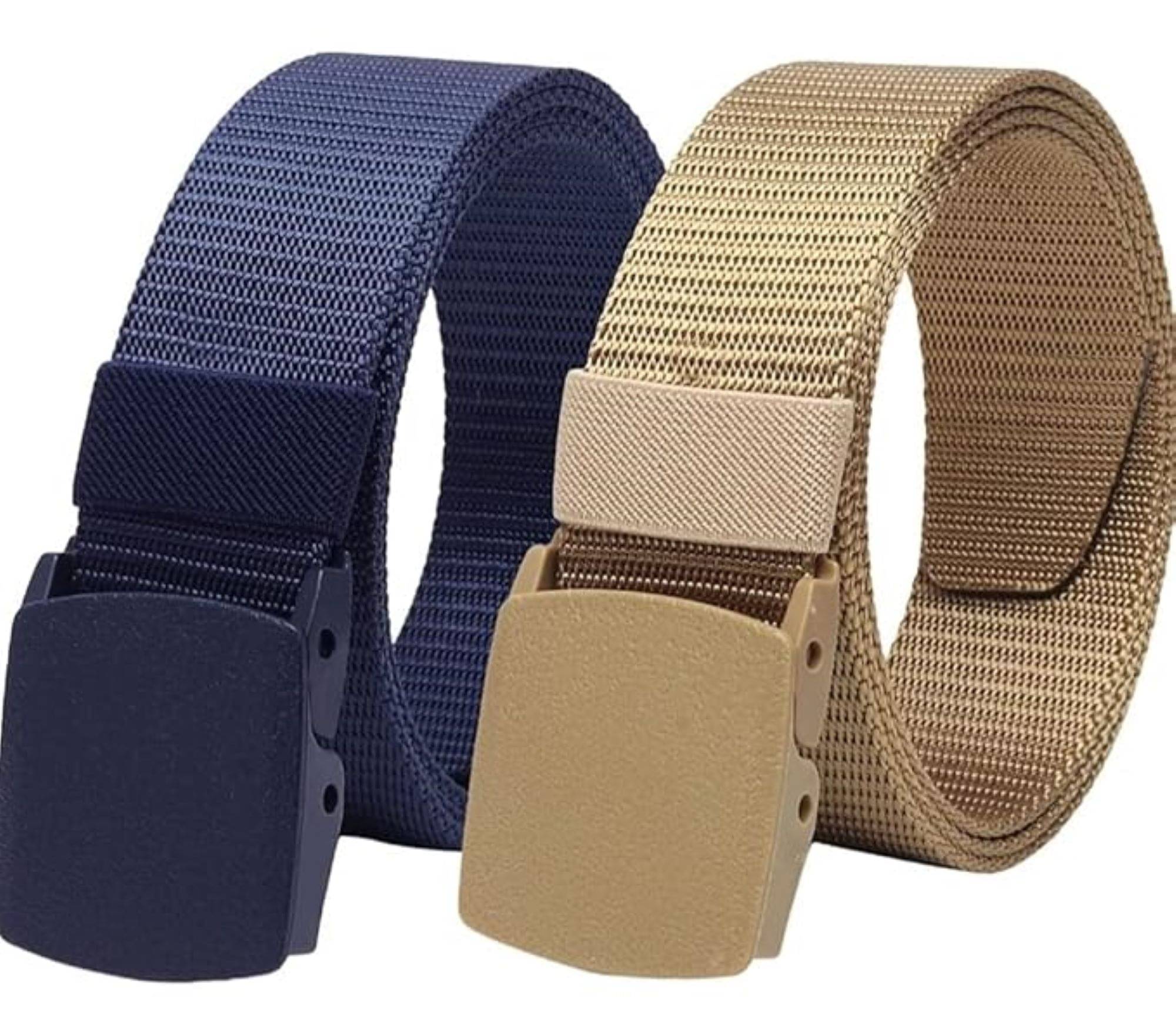     			Adorazone - Multi Nylon Men's Formal Belt ( Pack of 1 )