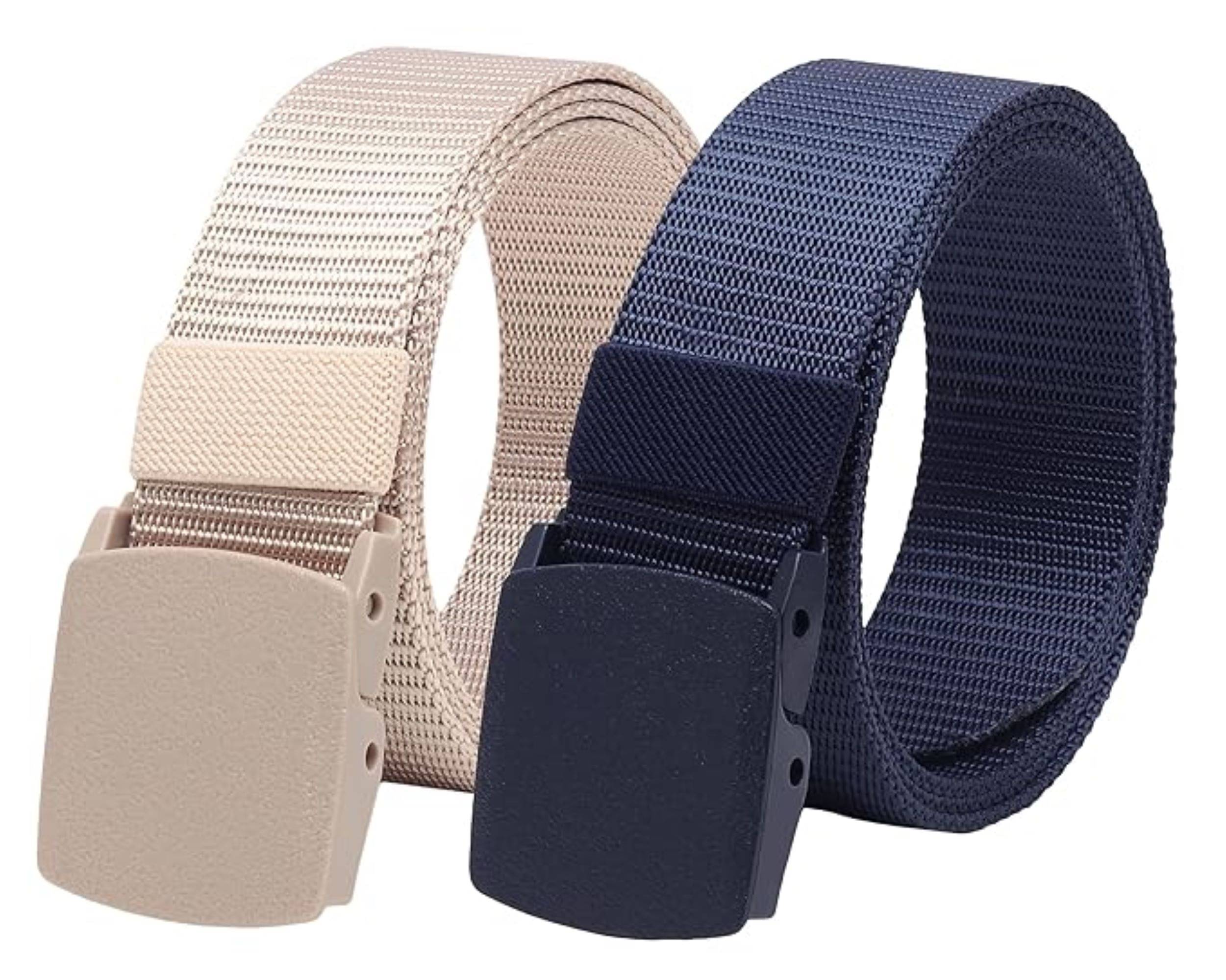     			Adorazone - Multi Nylon Men's Formal Belt ( Pack of 1 )