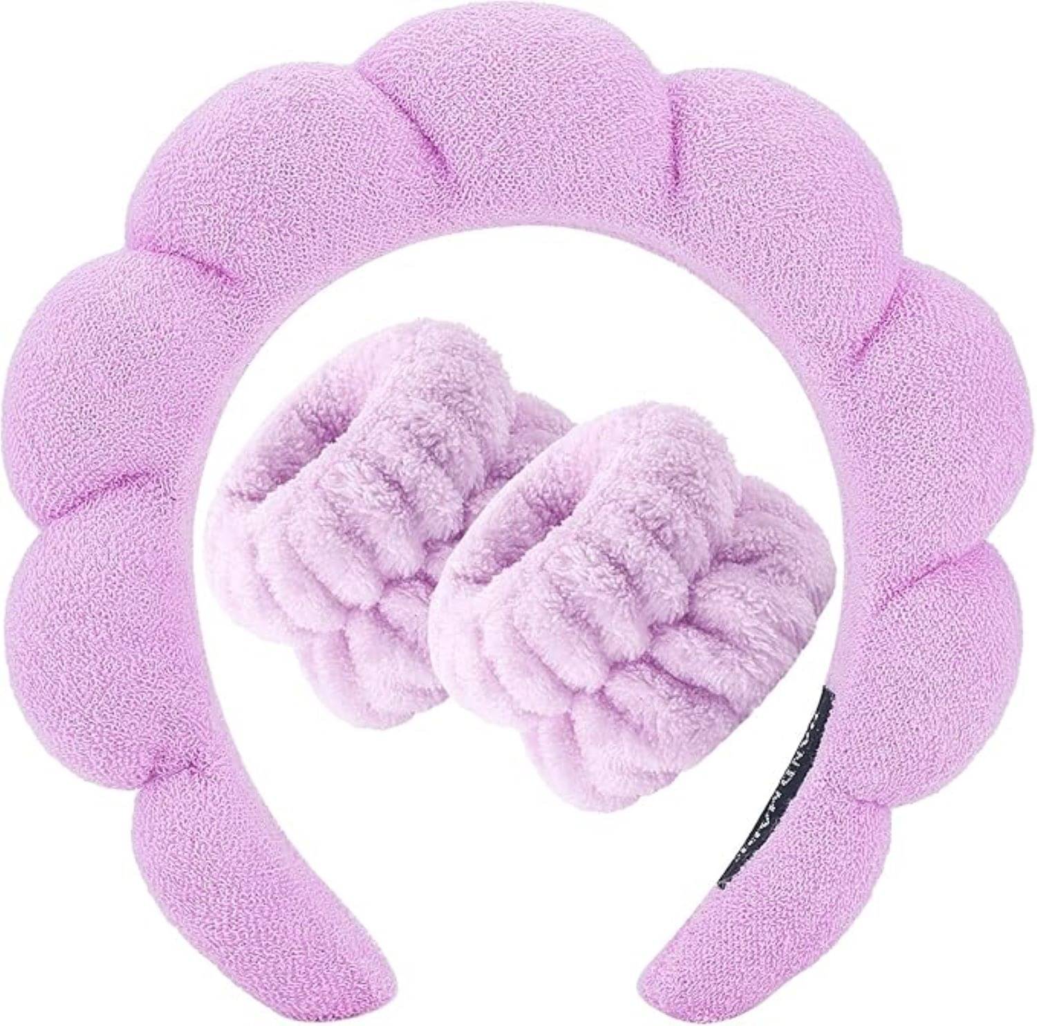     			Adorazone Purple Hair Band ( Pack of 1 )