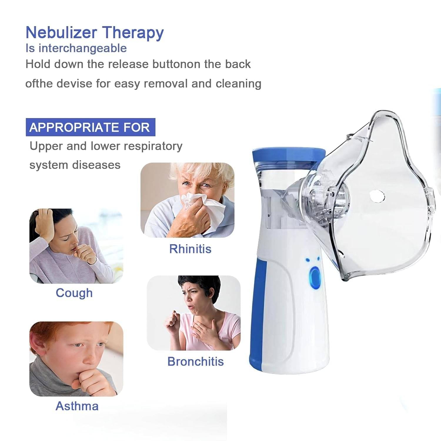     			Amz Deals Portable Mesh Nebulizer Mesh Nebulizer