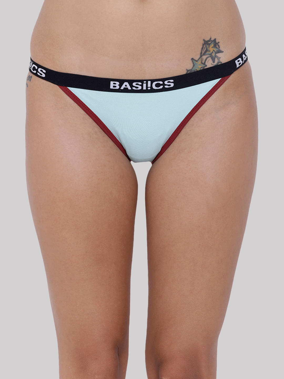 BASIICS By La Intimo Cotton Lycra Briefs ( Sea Green , Pack of 1 ) BASIICS By La Intimo Cotton Lycra Briefs ( Sea Green , Pack of 1 )