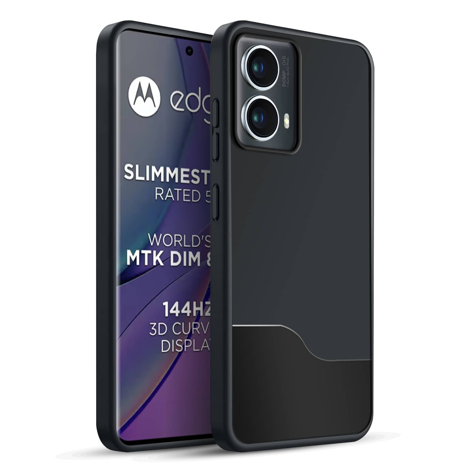     			BIG WINGS Shock Proof Case Compatible For Polycarbonate Motorola G85 5G ( Pack of 1 )