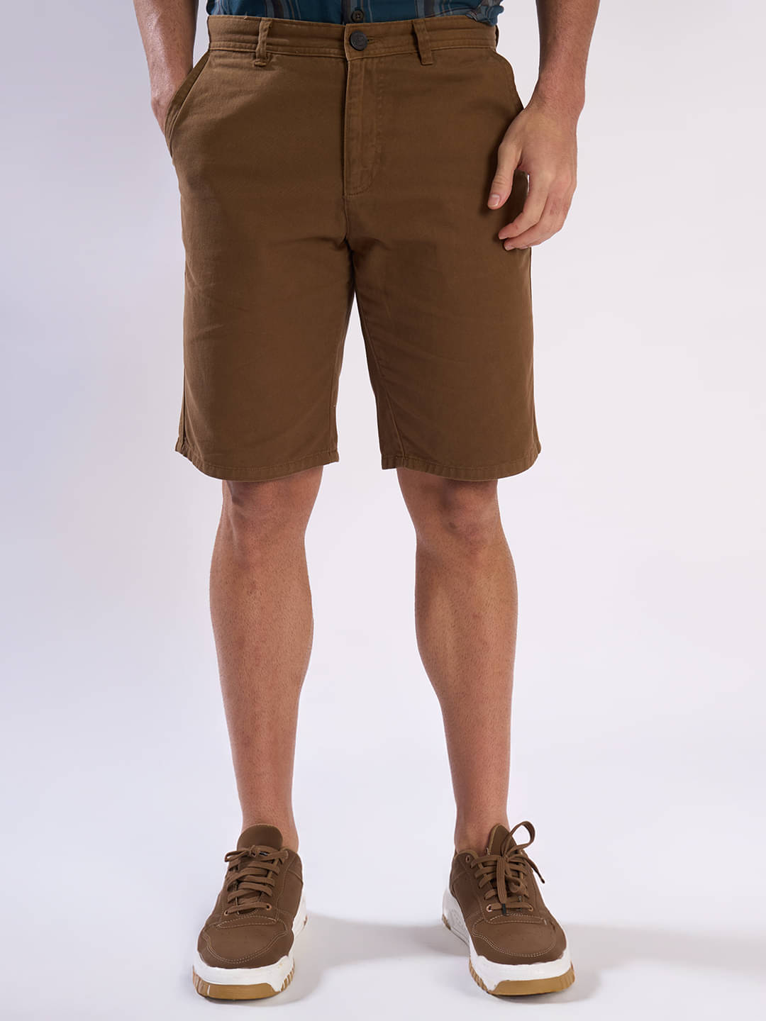     			Bene Kleed Brown Cotton Men's Shorts ( Pack of 1 )