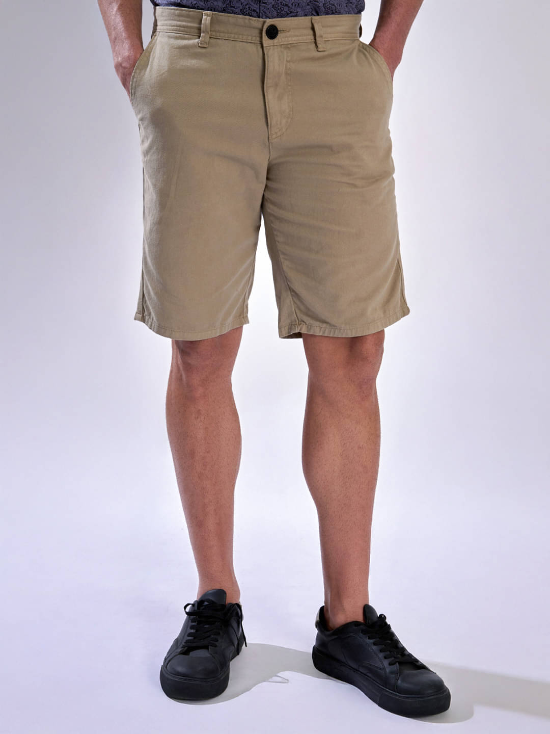     			Bene Kleed Green Cotton Men's Shorts ( Pack of 1 )