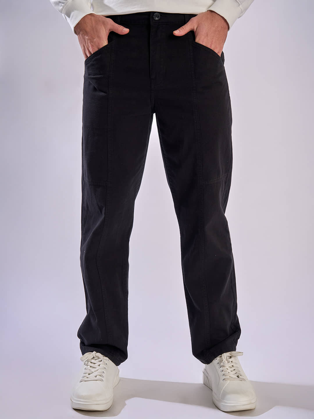 Bene Kleed Relax Men's Trouser - Black ( Pack of 1 ) - Trousers | Buy online on ZillyBuy
