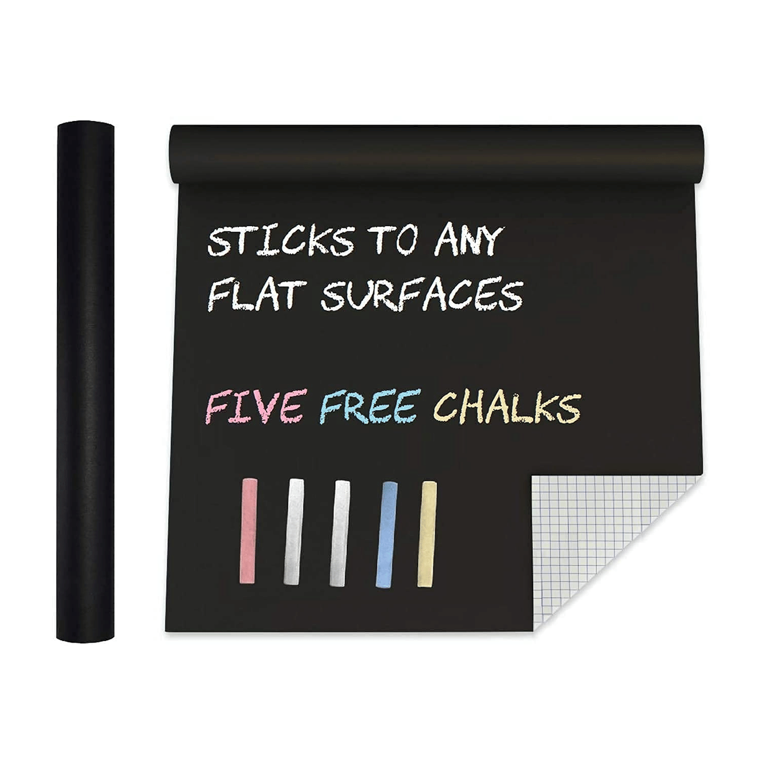Black Board (45x200cm) Wall Sticker Removable Decal Chalkboard with 5 Chalks for Home School Office College Room Kitchen Kids     			Black Board (45x200cm) Wall Sticker Removable Decal Chalkboard with 5 Chalks for Home School Office College Room Kitchen Kids