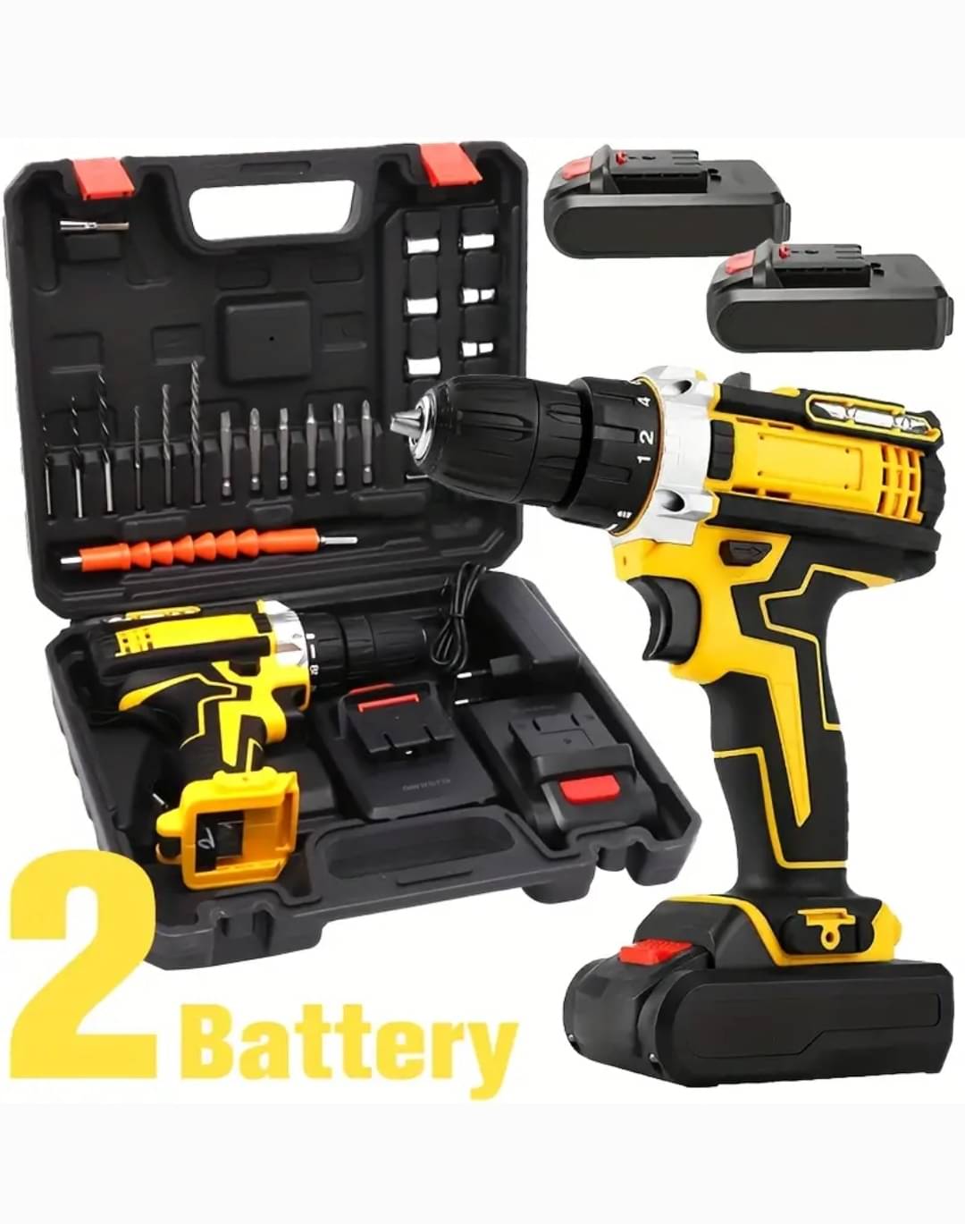     			BluBox - Drill machine 30W 10mm Cordless Drill Kit