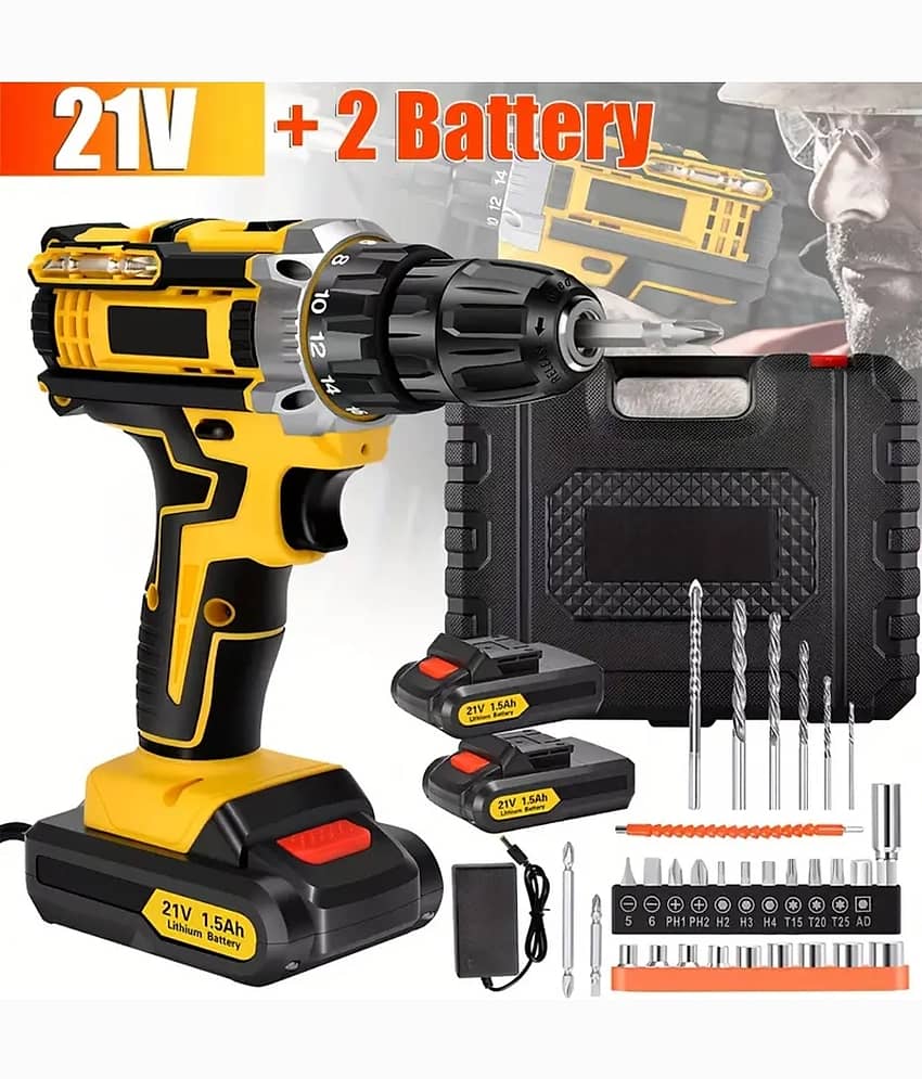 2500W Electric Demolition Hammer Drill Concrete Breaker Chisels