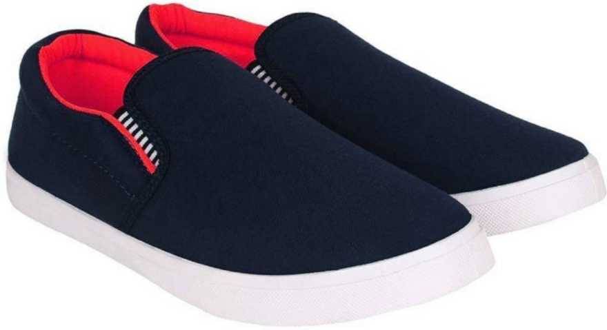     			COOPERWINGS Black Men's Slip on Shoes