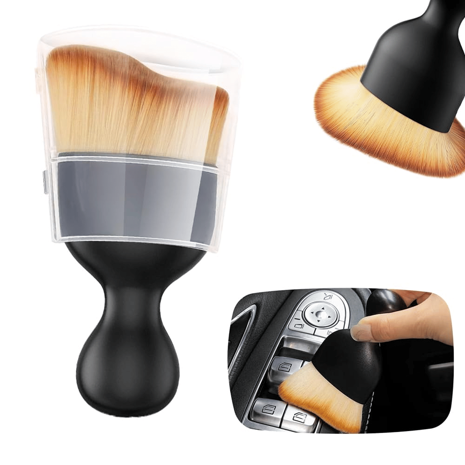 Car Interior Cleaner Brush Car Cleaning Brush Car Detailing Brush Soft Cleaning Brush Dashboard Multipurpose Car Brush Tool Car Interior Cleaner Brush Car Cleaning Brush Car Detailing Brush Soft Cleaning Brush Dashboard Multipurpose Car Brush Tool