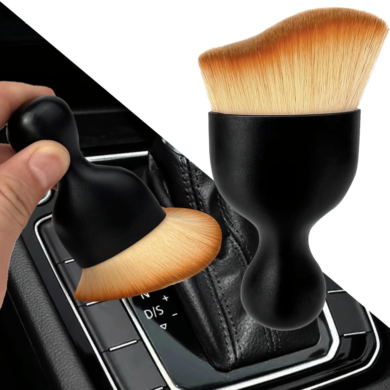     			Car Interior Cleaner Brush Car Cleaning Brush Car Detailing Brush Soft Cleaning Brush Dashboard Multipurpose Car Brush Tool