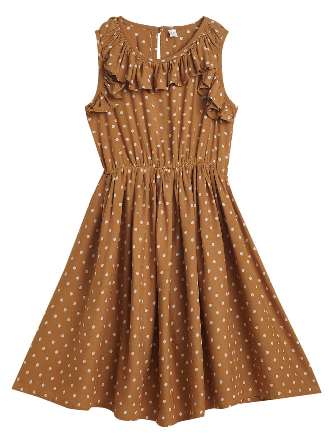 Cub Mcpaws Viscose Dress For Girls ( Pack of 1 , Yellow ) Cub Mcpaws Viscose Dress For Girls ( Pack of 1 , Yellow )